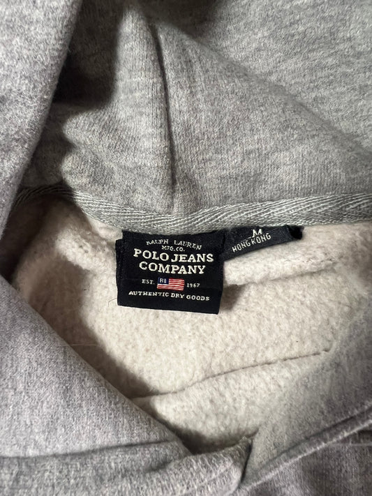 Vintage Ralph Lauren Polo Jeans Co. “Break Down” Graphic Hoodie (M)