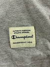 Champion | Embroidered Script Logo Tee Grey | (2XL)