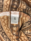 Patagonia | Synchilla Snap-T Fair Isle Fleece Jacket Brown (S)