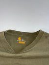 Carhartt Pocket Long Sleeve Tee with Sleeve Logo Print (4Xl)