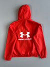 Under Armour | Red Reflective Hooded Windbreaker(XL)