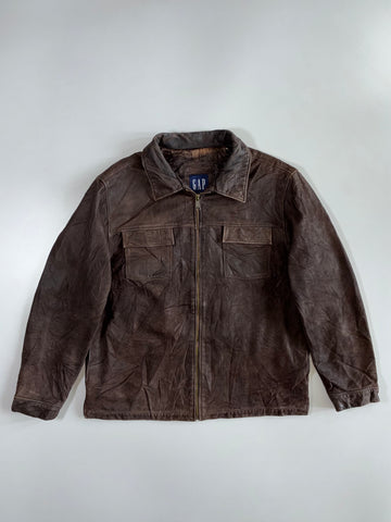 Gap Premium Original Leather Jacket (XL)