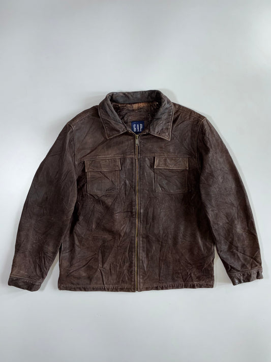 Gap Premium Original Leather Jacket (XL)