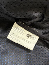 Vintage Swift Racing Two-Piece Leather Motorcycle Suit – Blue/Neon Yellow Knee Paded (M)  (W:35 | L:41)