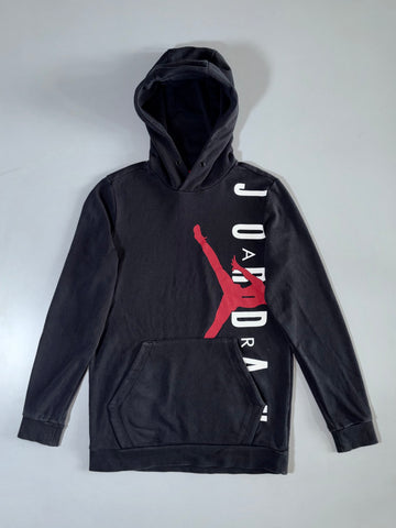 Jordan /Jumpman Graphic Pullover Hoodie Black/Red (S)