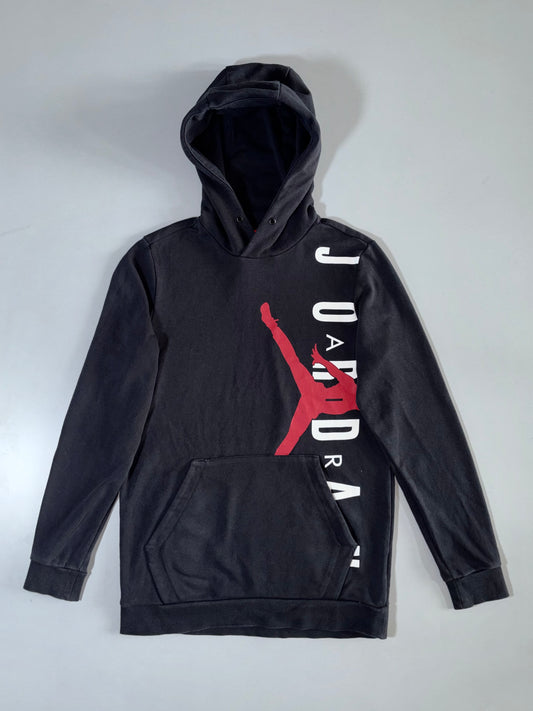 Jordan /Jumpman Graphic Pullover Hoodie Black/Red (S)