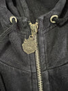 Jizo Bosatsu "Master Freedom" Japanese Embroidered Zip-Up Hoodie (L)