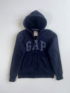 Gap Logo Sherpa-Lined Full Zip Hoodie (S)