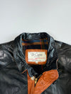 Di Capra International Two-Tone Leather Jacket (Xl)