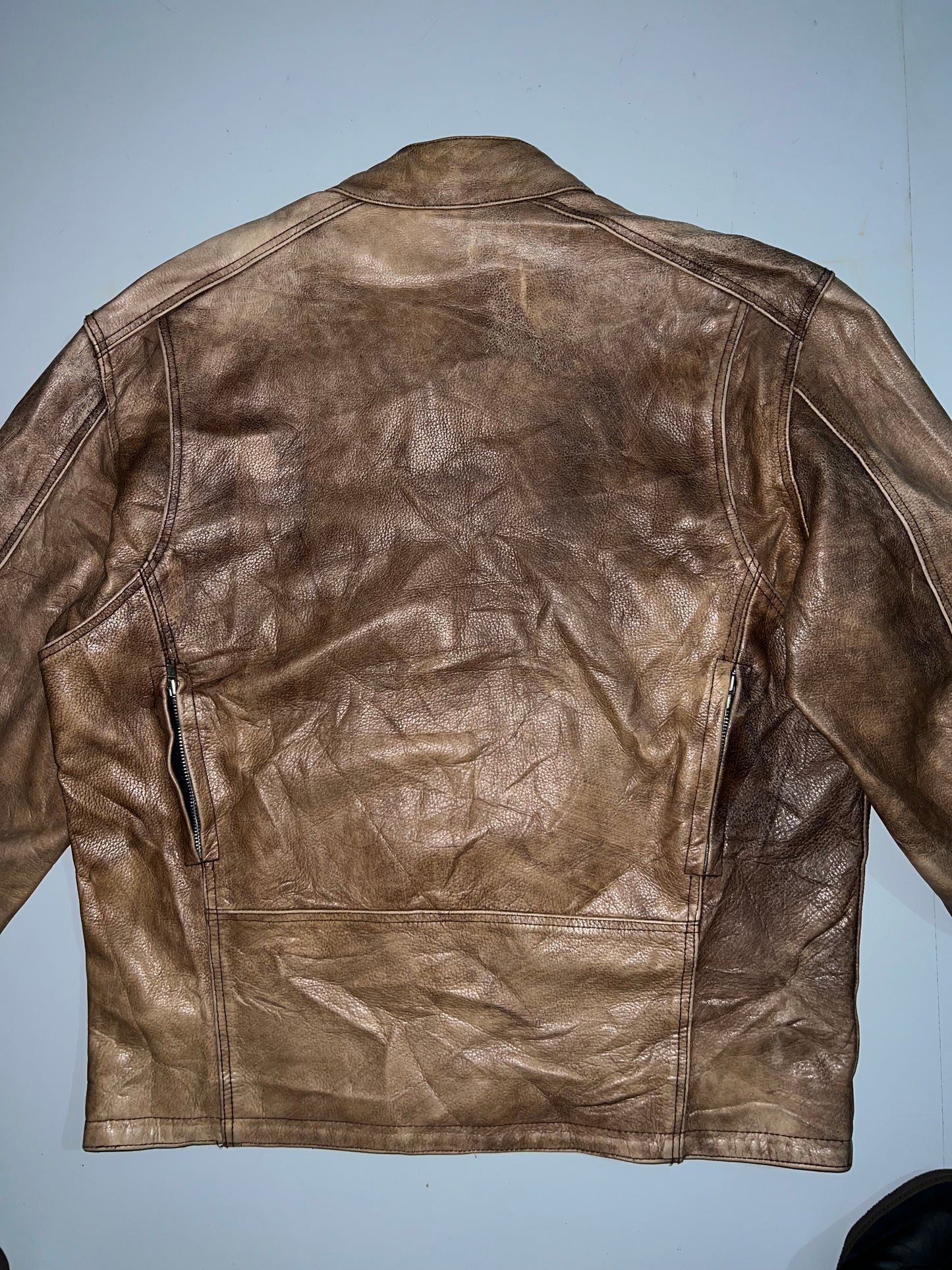 ZSuper Premium Original Leather Jacket (Rare) (L/XL)