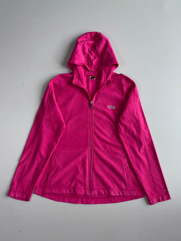 The North Face Full Zip Hooded Fleece Jacket Pink Women’s (L)
