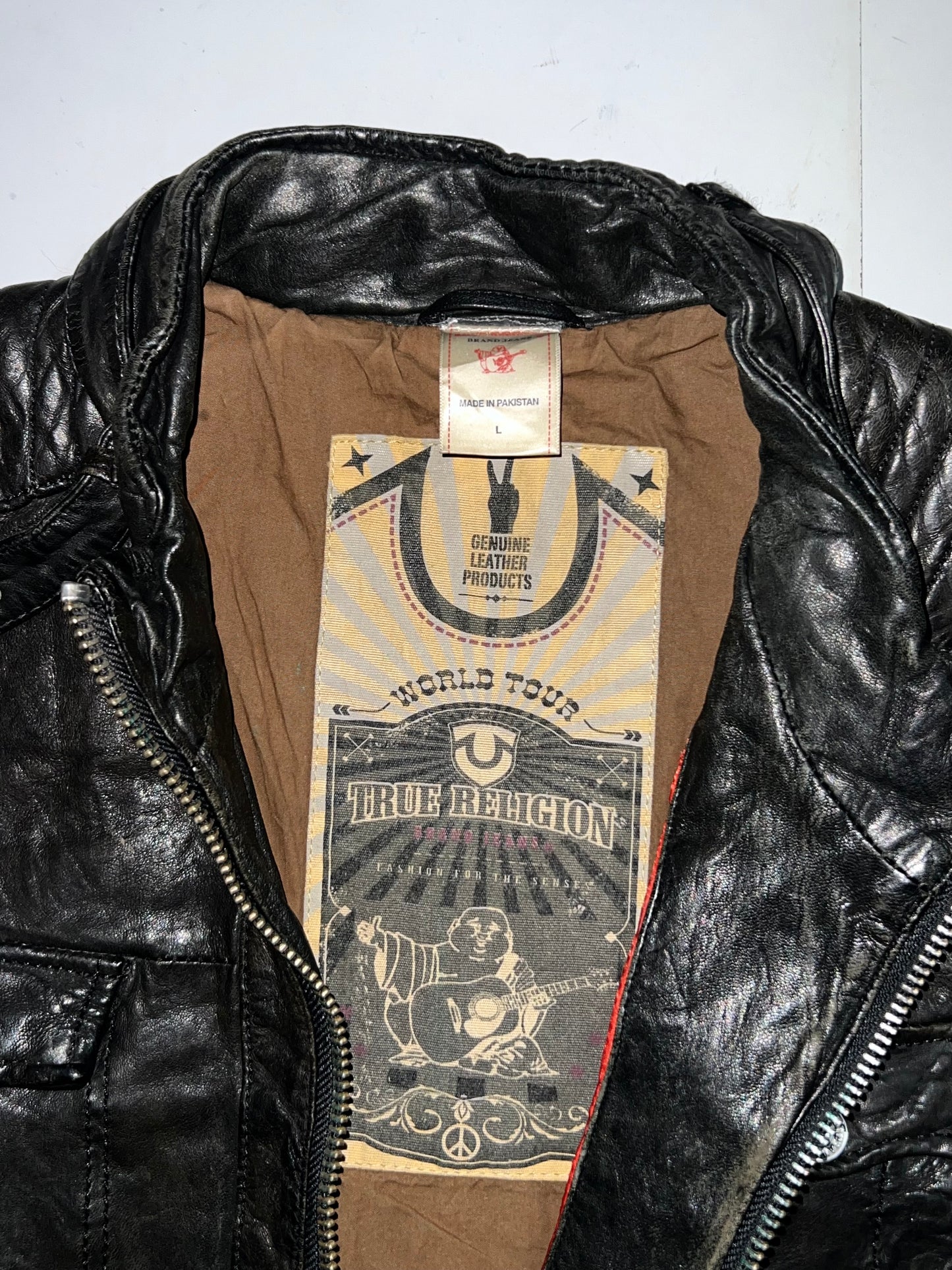 ZTrue Religion Original Leather Jacket (Authentic) (L/XL)