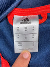 Adidas Track Jacket Navy Blue & Orange Full Zip Training Jacket, Men’s (M)