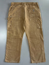 Carhartt Tan Double Knee Carpenter Pants (W:38 |L:41)