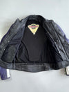 DRI Riders Genuine Leather Racing Jacket with CE Protection (M)