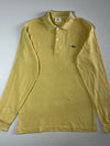 Lacoste Long Sleeve Polo Mustard Yellow (L)