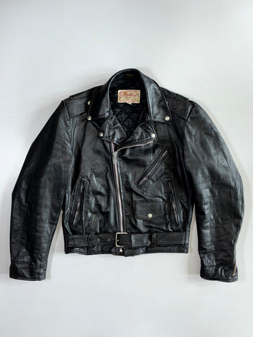 Excelled Premium Original Pure Heavy Leather Jacket (M)
