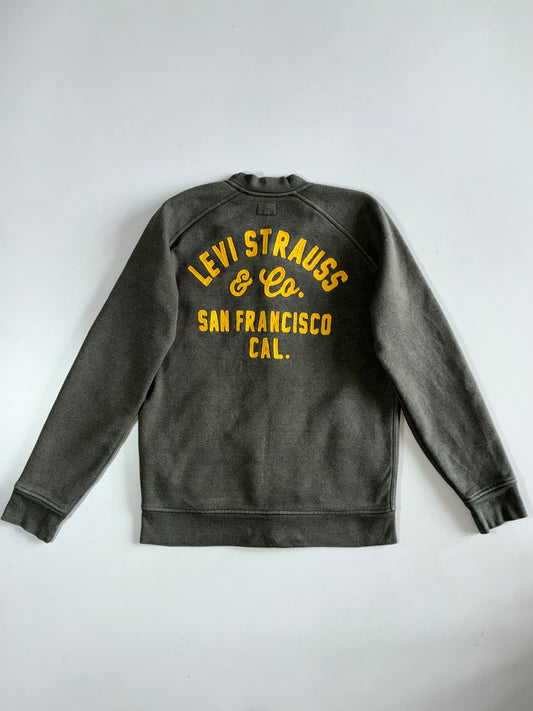 Levi’s Wool-Blend Varsity Snap Jacket (M)