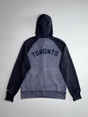 Roots Athletics x NHL Toronto Maple Leafs Full Zip Hoodie  Grey/Navy (L)