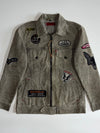 Vintage Levi’s | Grey Patchwork Trucker Jacket RARE (M)