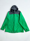 Vintage Jack Wolfskin Green Grey Hooded Rain Jacket (2XL)