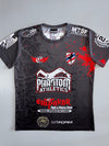 Phantom Athletics | Muay Thai Fight Jersey | Black & Red (L)