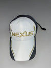 Shimano Nexus White Black Gold Embroidered Fishing Cap – Mesh Back with Hat Clip Cord (Adjustable)