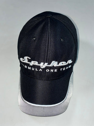 Spyker Formula One Team Official Cap – Black & Silver (Adjustable)