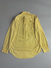 Vintage Polo by Ralph Lauren Yellow Windowpane Check Shirt aYarmouth 100% Cotton(XL)