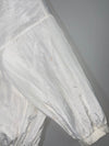 Nike Swoosh White Zip-Up Jacket (2XL/3XL)