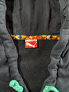 Puma Sportlifestyle | Black Pullover Hoodie with Mint Drawstrings | Women’s  (M)