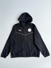 Puma Black Hooded Windbreaker Jacket FS4 Academy – (2XL)