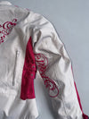Speed-R Pink & White Textile Motorcycle Jacket (Women’s, Size 8 XS)