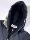 A Bathing Ape BAPE Shark Full Zip Black Hoodie (M)