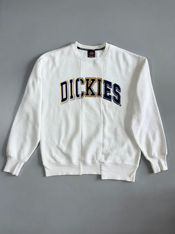 Dickies | Spellout Logo Crewneck | White | Size L
