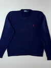 Polo Ralph Lauren Navy V-Neck Sweater (XL)