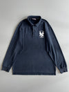 MLB New York Yankees | Navy Long Sleeve Polo ( M/L)