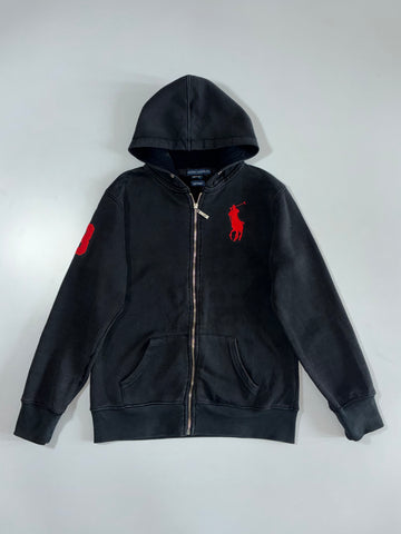 POLO RALPH LAUREN | Big Pony Full-Zip Hoodie (XS)