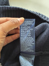 Tommy Hilfiger Navy Cotton Knit Full Zip Cardigan Sweater – (L)
