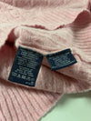 Ralph Lauren Sport | Pink Cable Knit V-Neck Sweater Women’s  | (S)