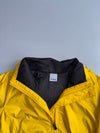 Reebok | Yellow Hooded Rain Jacket | (XS)