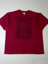 Harley-Davidson Motor Cycles Winged Crest Graphic T-Shirt – Crimson Red (2XL)