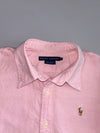 Ralph Lauren | Pink Oxford Short Sleeve Shirt (M)