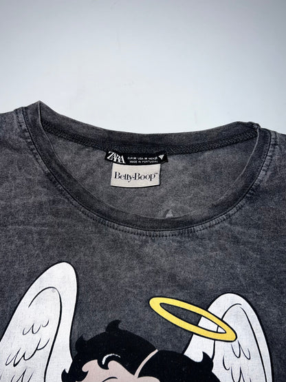 !                                  Zara BettyBoop Aurhentic Tee Size - (L)