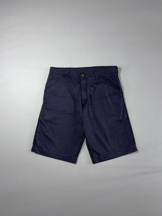 Carhartt | Navy Carpenter Shorts (W:36) (L:24)