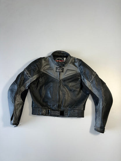 ZSuper Premium Original BOSE Leather Racing JACKET (PADDED (XS/S)