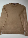 Tommy Hilfiger Beige Pima Cotton Cashmere Crewneck Sweater (XL)