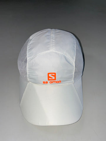 Salomon TR14 White Mesh Trail Running Cap (Adjustable)