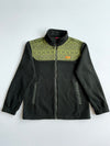 K2 Technical Outdoor Fleece Jacket – Black & Lime Aztec Yoke (M)