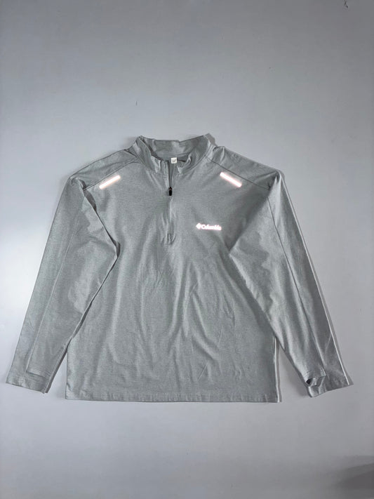 Columbia | Quarter Zip T-Shirt| Grey |(XL)